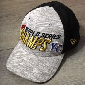 New Era 39Thirty Kansas City Royals 2015 World Series Champions Hat Fitted
